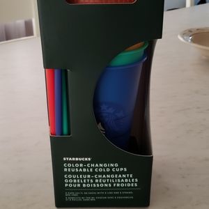 Starbucks color changing cups